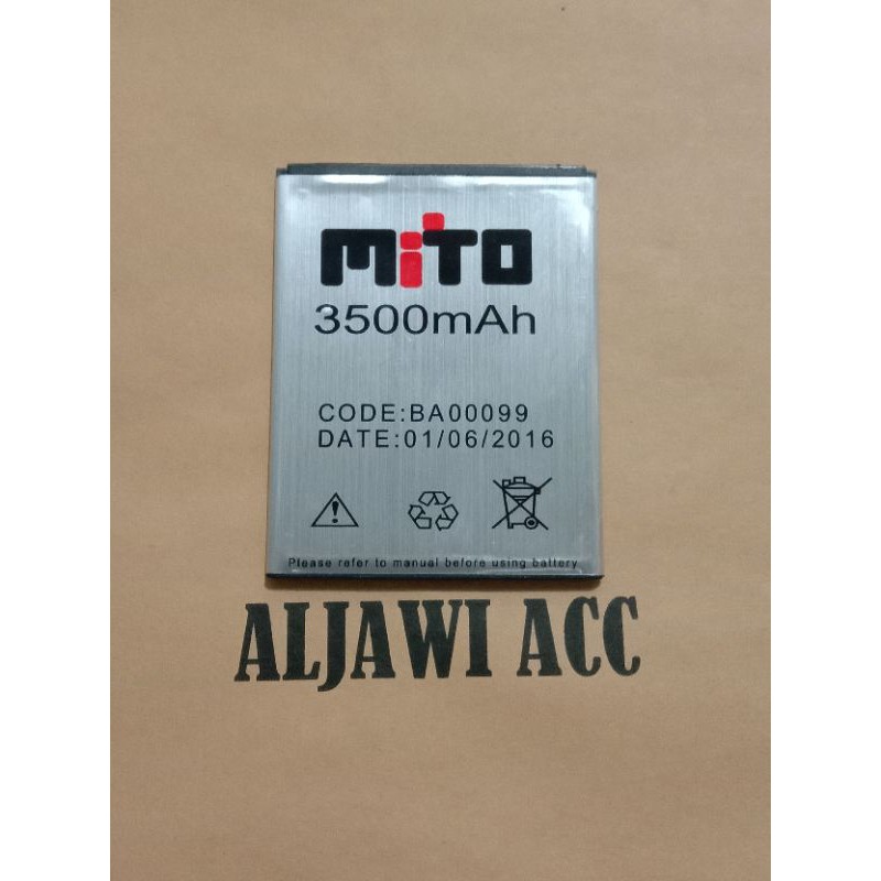 Batre Baterai Batere Mito A72 BA00099 Original Battery Handphone