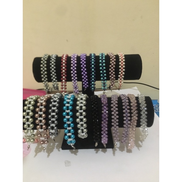 konektor masker mutiara kecil