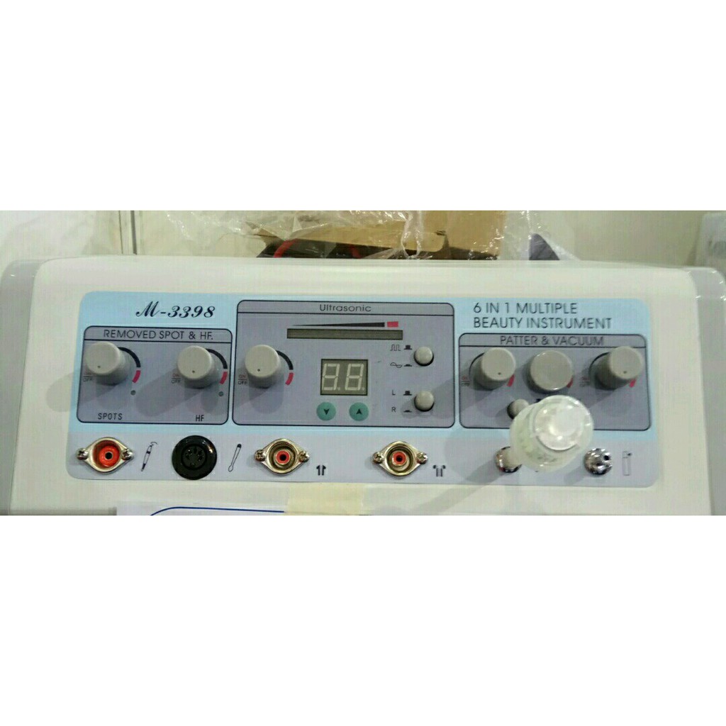 Alat Facial 6 Fungsi 606 /alat facial 6 in 1/HF+vacum+lain2