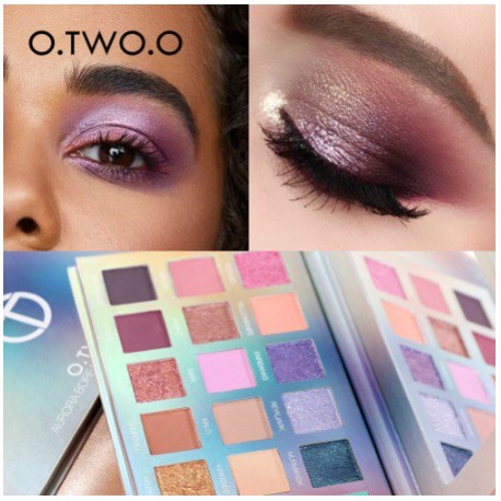 O.TWO.O Aurora Borealis 18 Colors Eyeshadow Palette HK- 1006