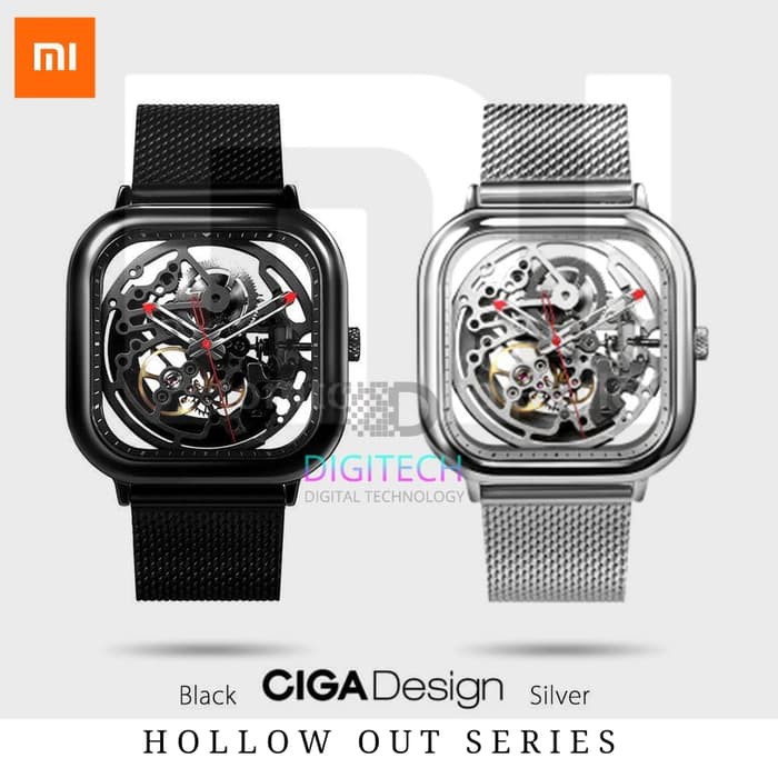 Jam Tangan Xiaomi CIGA Hollow Out Design Automatic Mechanical Watch