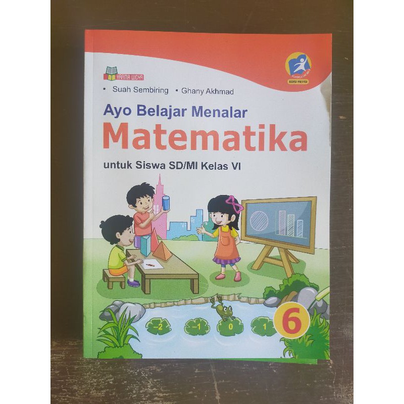 ORI buku matematika k13 yrama Widya kelas 6 edisi revisi terbaru