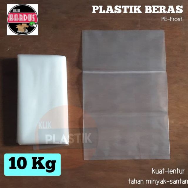 PLASTIK BERAS 10KG/PLASTIK GULA/PLASTIK VACUM KANTONG PLASTIK VAKUM