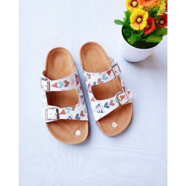 SB//Sandal Birken Wanita Ban2 Motif