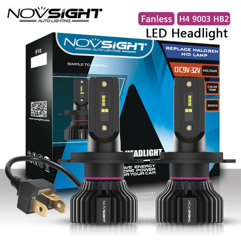 Novsight Dot H1 H4 H7 H11 Lampu Kepala Bohlam Led 50w 10000lm 6500k Putih Tenaga Tinggi Shopee Indonesia