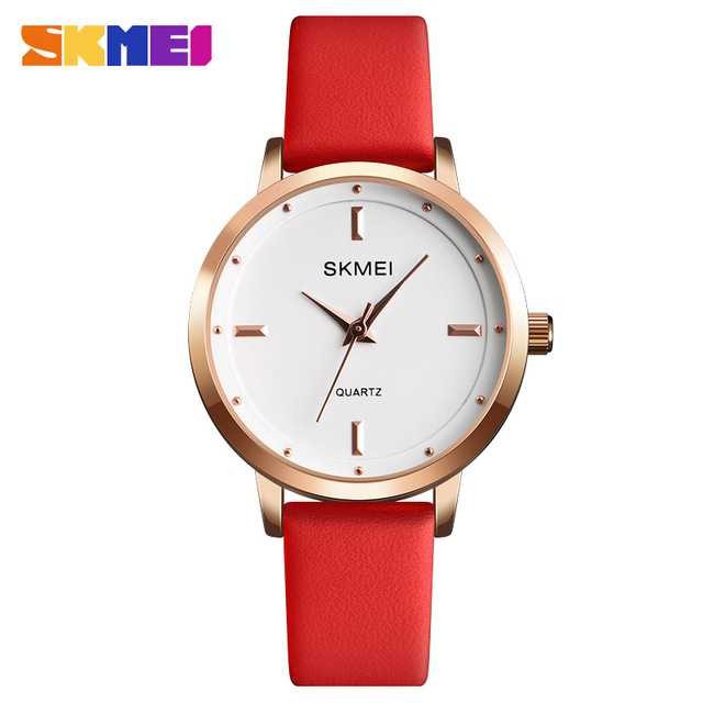 JAM TANGAN WANITA SKMEI KULIT BULAT