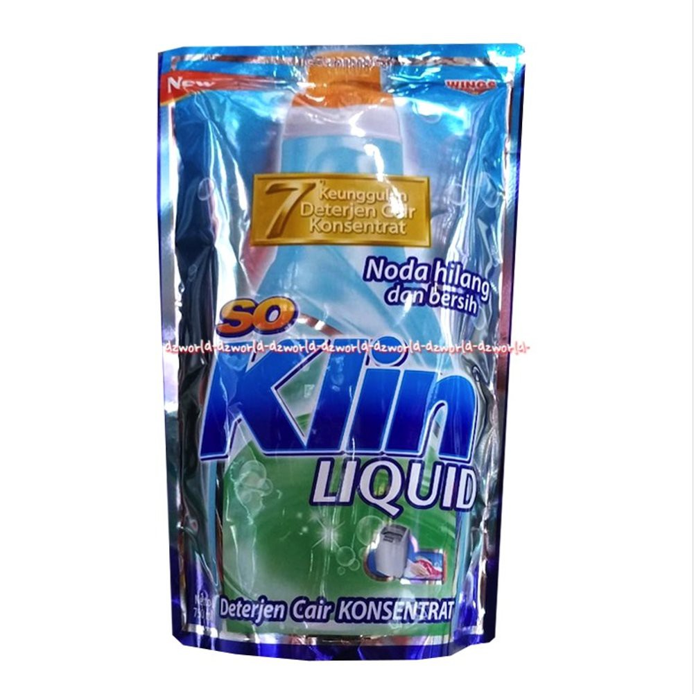 So klin Liquid 720ml  Softergent Detergen Cair Soklin Pink Biru Ungu Anti Bacterial So Clean 720 mili Soft Tener