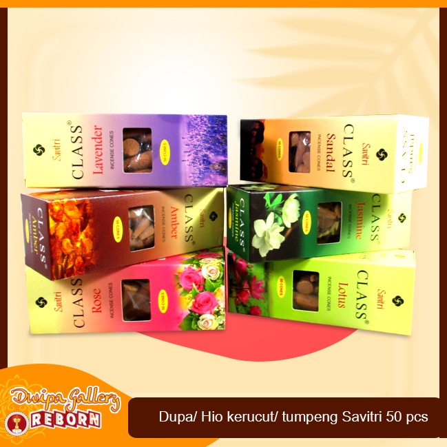 Dupa/ Hio kerucut/ tumpeng Savitri  50 pcs semua aroma