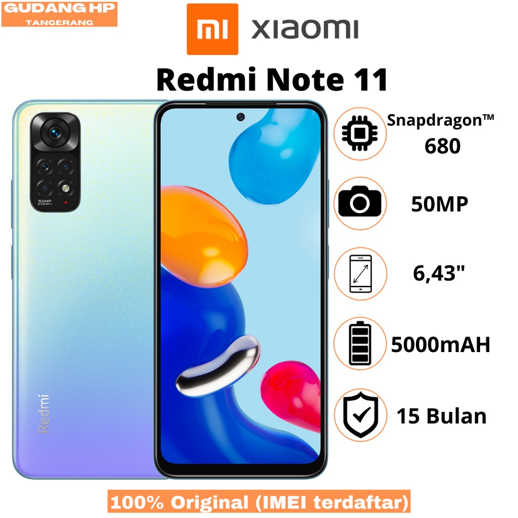 Xiaomi Redmi Note 11 | Redmi Note 12 Garansi Resmi