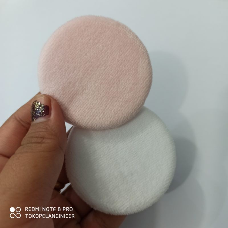 ISI 2 SPON Bedak LEMBUT/ Spons make up murah - Powder Puff /sponge bedak murah Tokopelanginicer