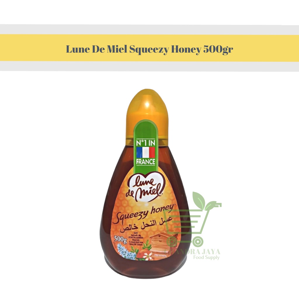 

Lune De Miel Squeezy Honey 500gr - Madu