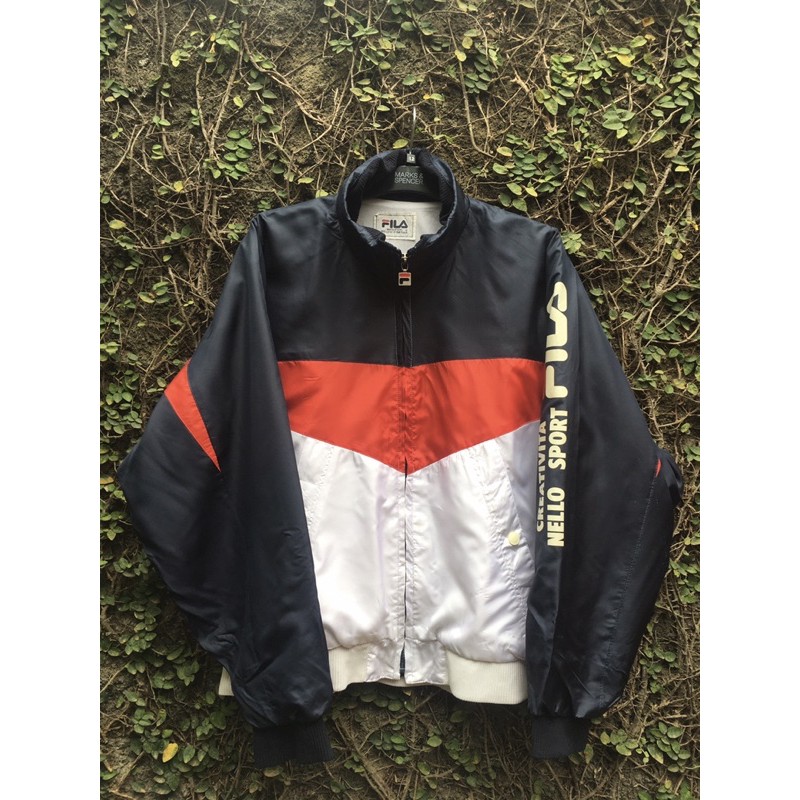 Jaket Windbreaker Fila Vintage