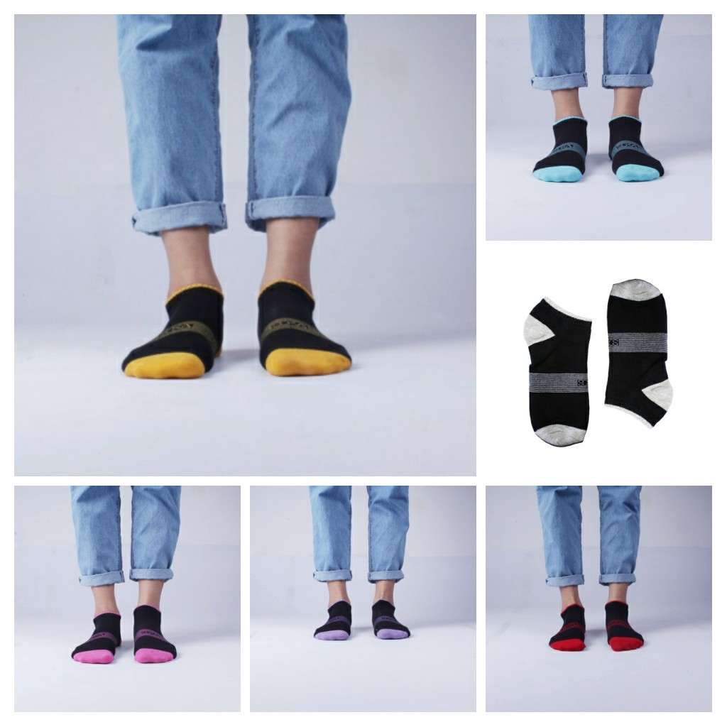 Kaos Kaki Pria Wanita Murah / SOKA Sock Daily / Kaos Kaki Pendek Mata Kaki