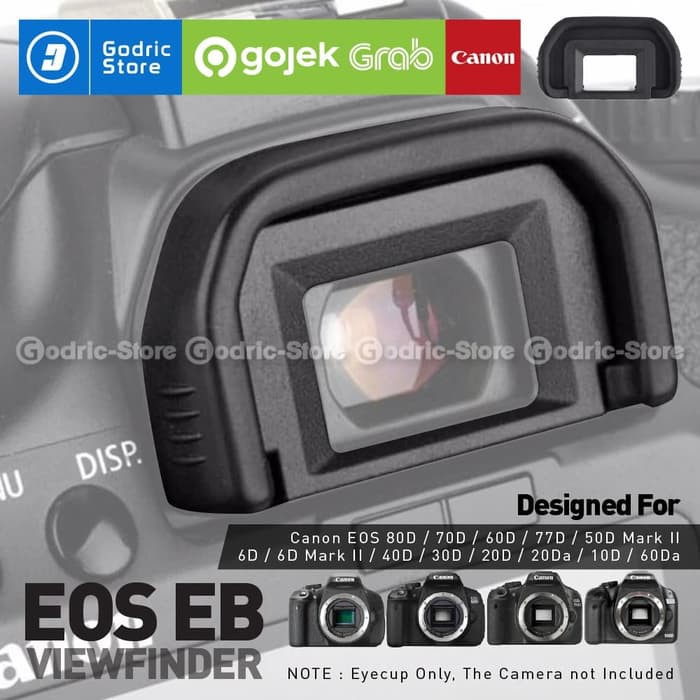 GDE105 Viewfinder CANON EB EyeCup EyePiece EOS 40D 5D 50D 6D 60D 70D