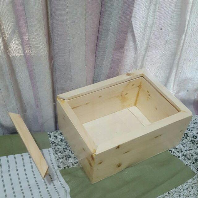 Gustinsri Kotak Mahar Akrilik Kotak Sliding Acrylic Kayu Hampers Kayu Kotak Hantaran Akrilik Pesta