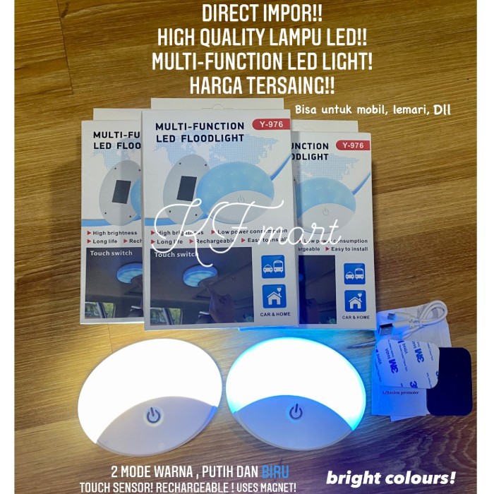 Lampu LED UFO - Lampu Mobil Lemari Multifungsi - LED Lamp