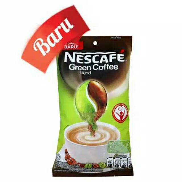 nescafe green coffee blend 10x20 gram