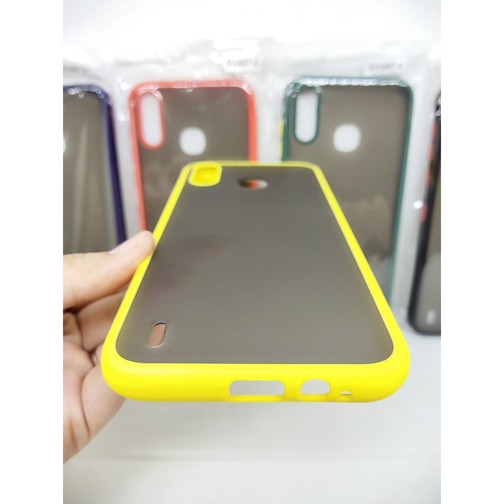 Bumper AERO CASE Infinix Smart 4 X653 6.6Inc Hardcase My Choice List Warna Matte