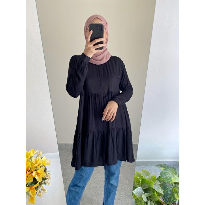 FAZA TUNIK BUSUI/TUNIK RAYON/TUNIK TERLARIS/RAYON TUNIK WANITA