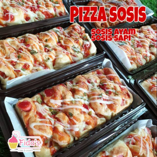 

Pizza sosis ayam & sapi