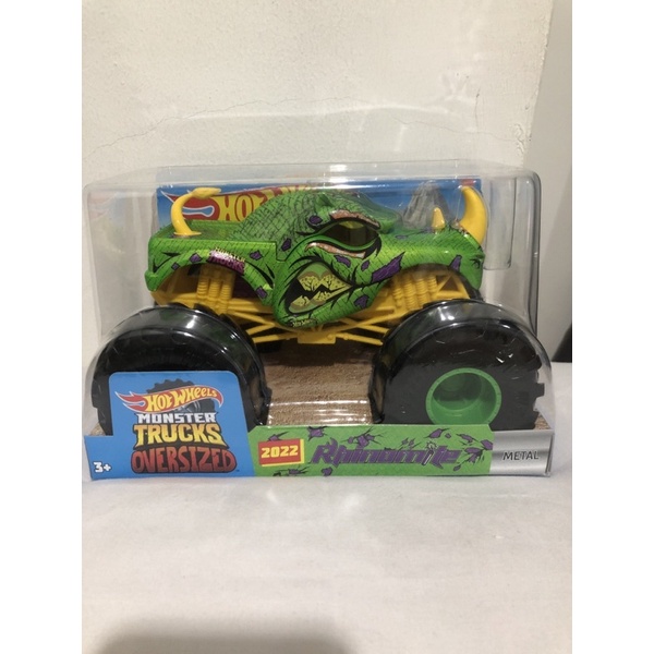 rhinomite monster trucks hotwheels skala 24