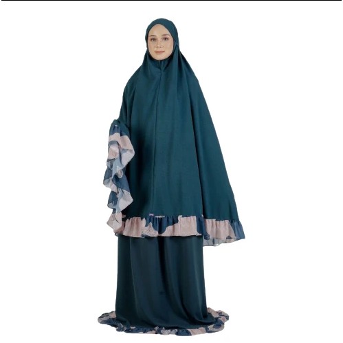 MUKENA DEWASA POLOS RAYON ELZATTA (MUKENA S AULIA) TERNYAMAN DAN MEWAH