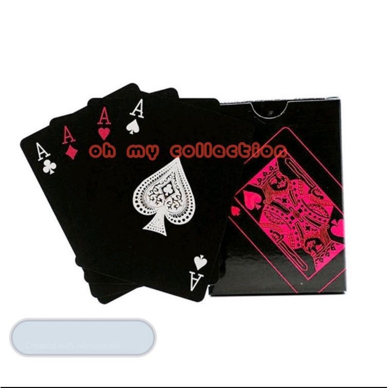 [COD] PROMO!!!!! Kartu Remi Plastik Anti Air Kartu Remi Waterproof Poker Blackjack Card