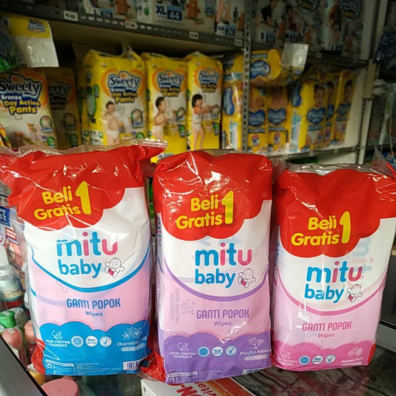 MITU BABY TISSUE BASAH BUY1GET1