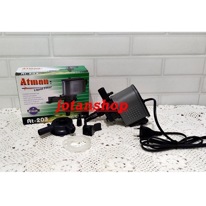 Atman AT-203 AT 203 AT203 mesin Pompa Celup power heads Aquarium aquascape powerhead