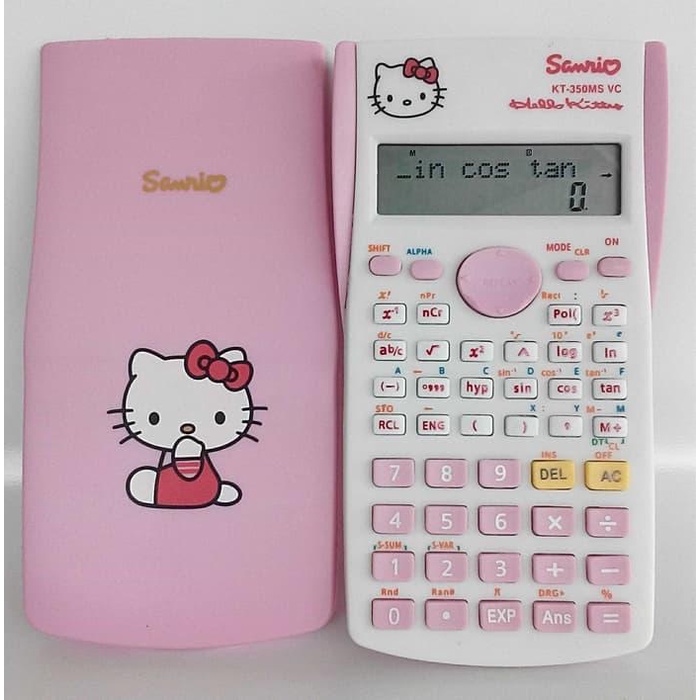 

PROMO SPESIAL KALKULATOR SCIENTIFIC 350MS VC MOTIF HELLO KITTY HARGA MURAH