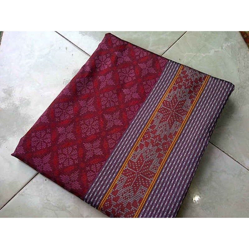 Tenun Songket 2 dimensi | Tenun Songket Dua Warna | Songket Asli