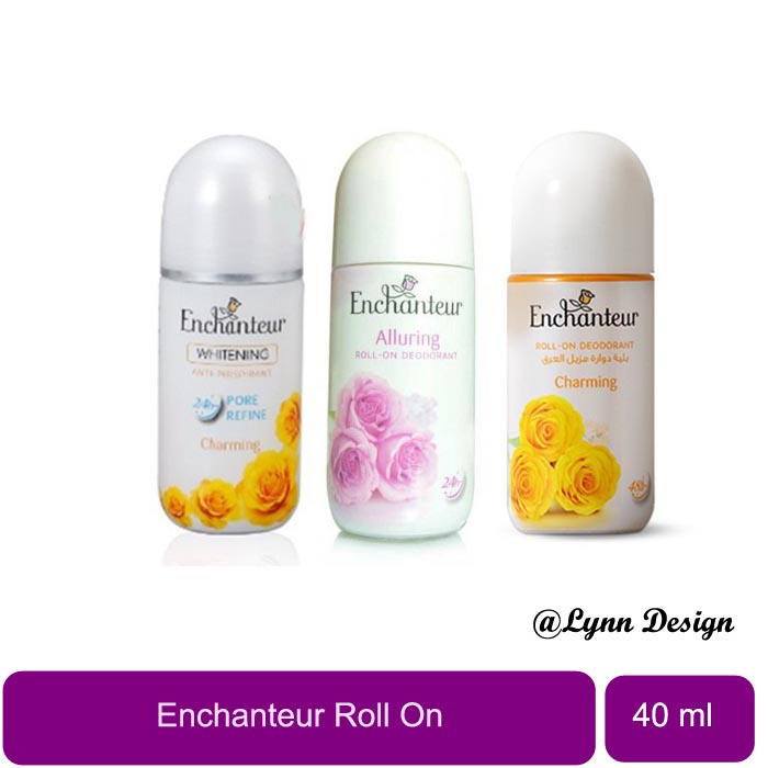 [ROLL ON] [BPOM] Enchanteur Anti Perspirant Roll On 40ml | Anti Odor | Deodoran | Anti Bakteri 40ML_Cerianti