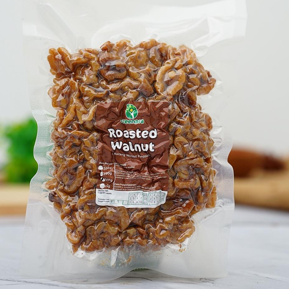 

Best! Roasted Walnut 500gr / Kacang Walnut Panggang 500 gram 爽