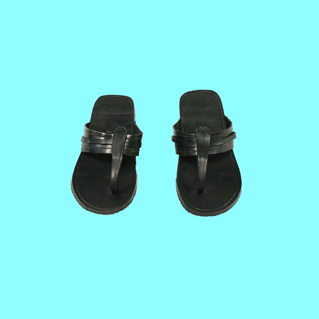 Sandal Jepit Pria Sandal Bandol Model Jepit Bahan Full Karet Bandol ban bodol