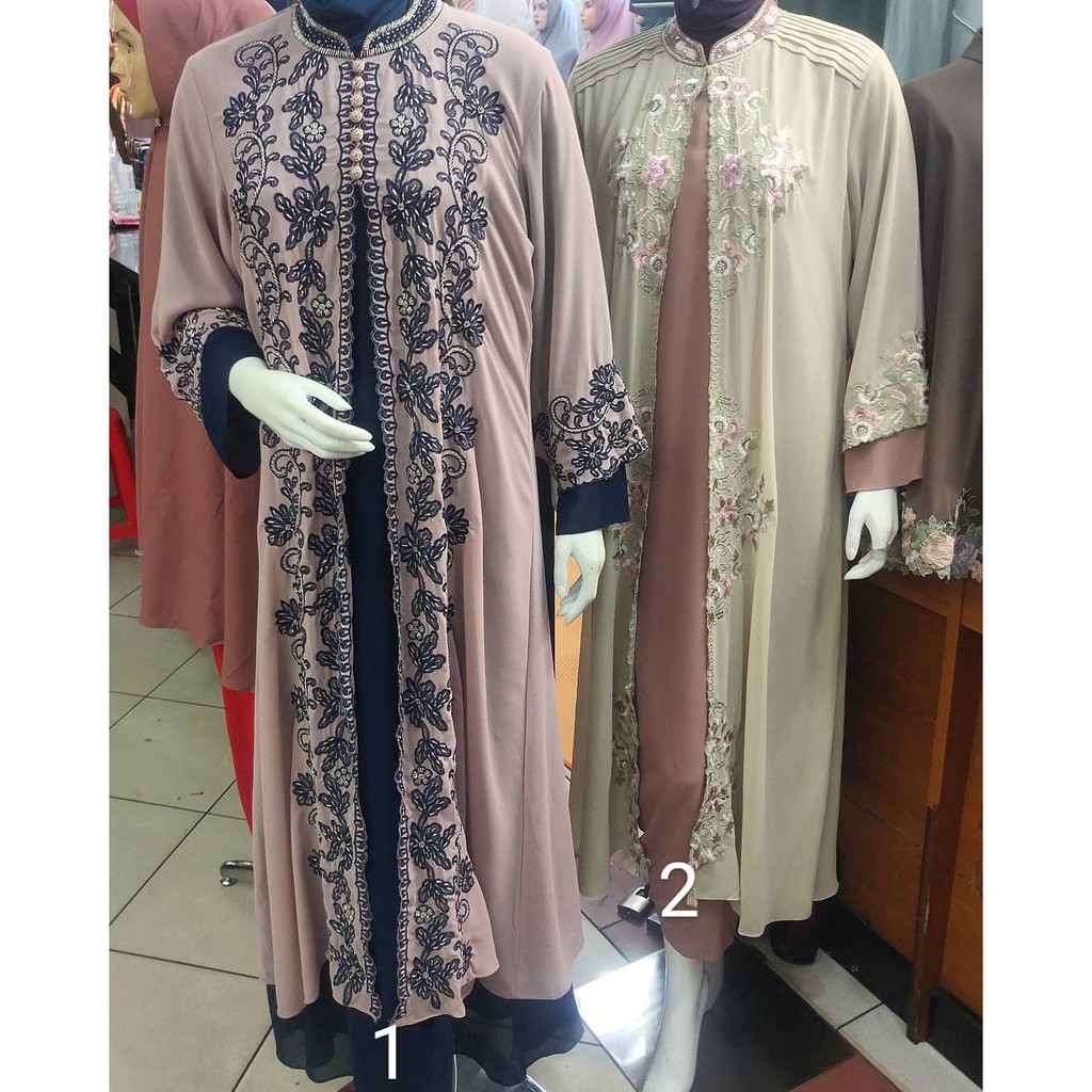Gamis Pesta Syar'i asdf MR 040220