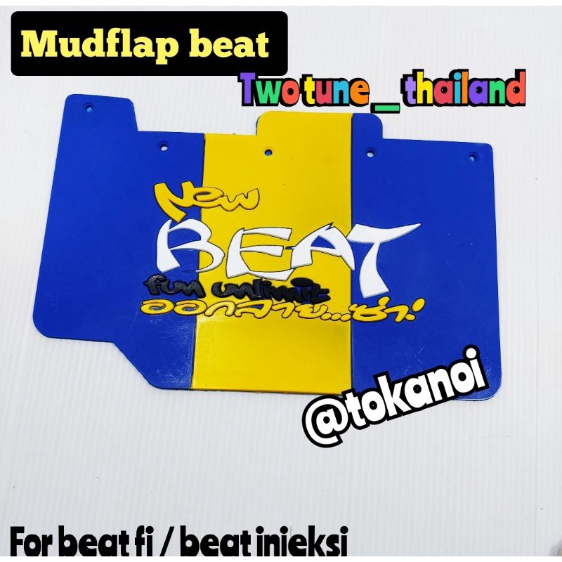 Mudflap beat fi thailand pelindung bawah kolong beat