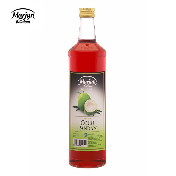 

Marjan Boudoin Syrup Cocopandan 460ml