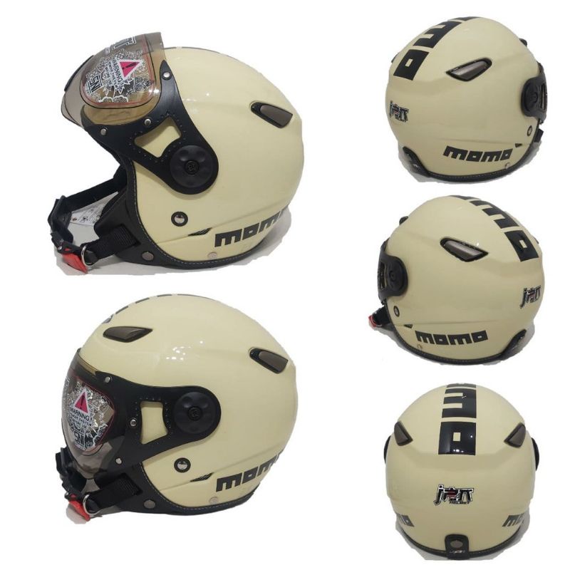 Helm JPN MOMO PILOT Original CREAM GLOSS