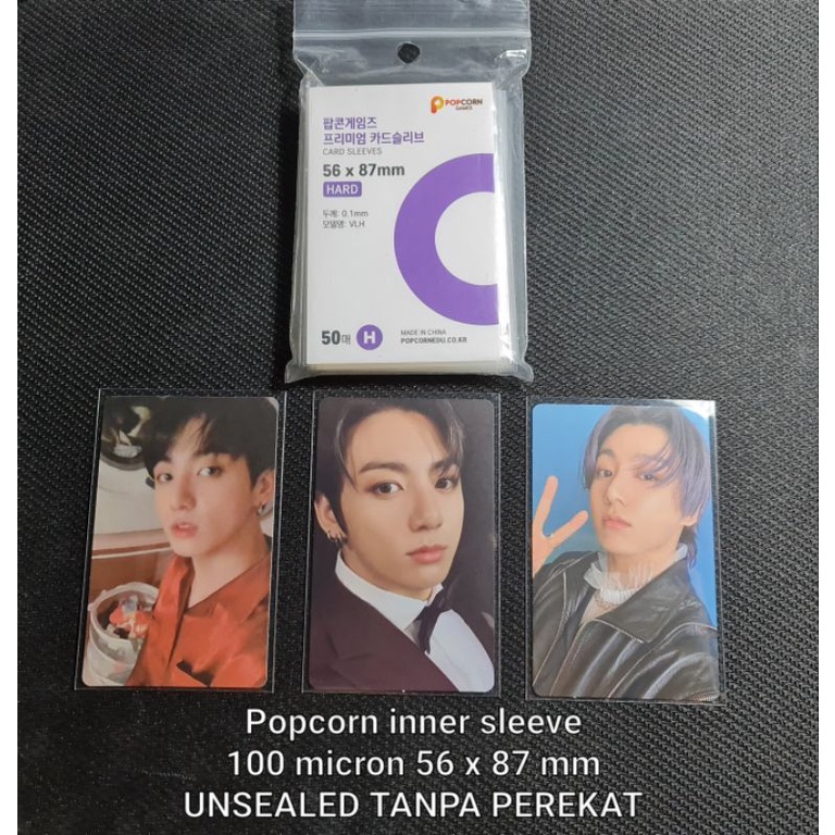Photocard Inner Sleeve Popcorn / Popcorn Inner Sleeve (BACA DESKRIPSI)