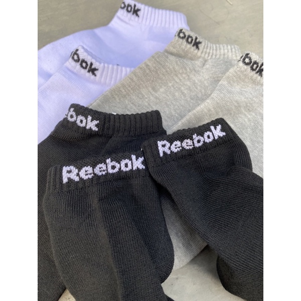 Kaos Kaki Reebok Sock Original Pendek Mata Kaki untuk Olahraga Gym Fashion