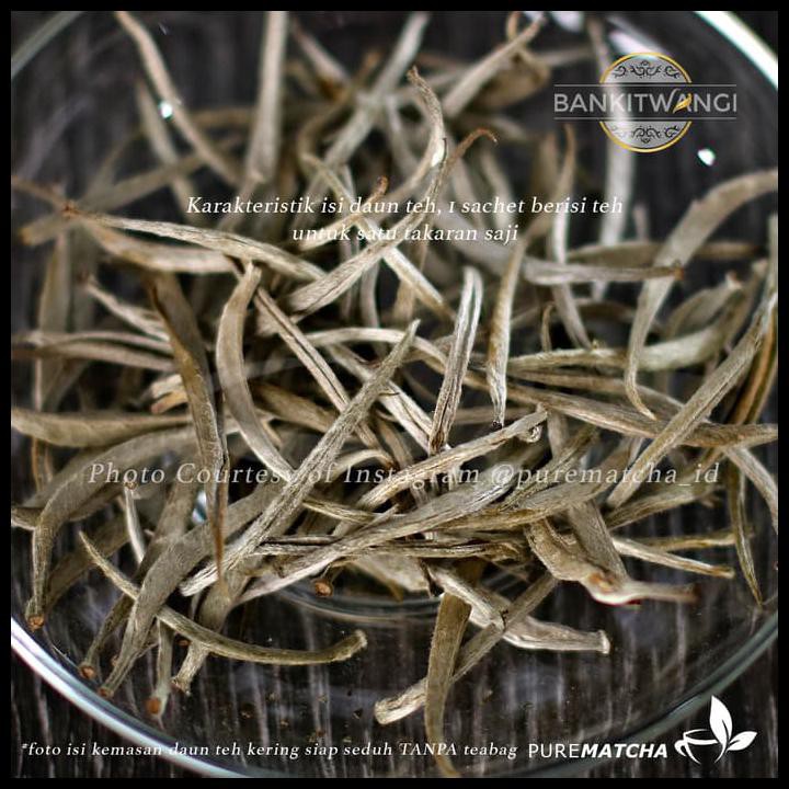 

Bankit Wangi - White Tea Organic 3Gr Sachet Teh Silver Needle Organik