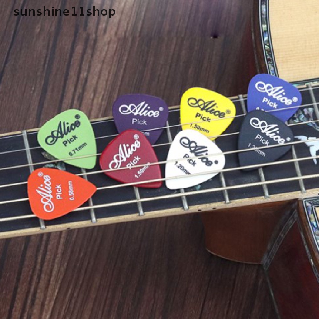 (SHO) 20 / 100PCS Pick Gitar Akustik / Bass Tebal 0.58-1