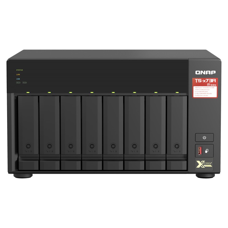 QNAP TS-873A-8G 8GB RAM 8-Bay NAS diskless AMD Quad Core NAS