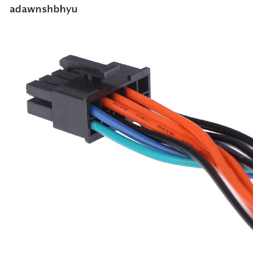 [adawnshbhyu] 24pin Female to 10PIN Male Adapter Power Supply Kabel Cord Untuk Motherboard 10PIN