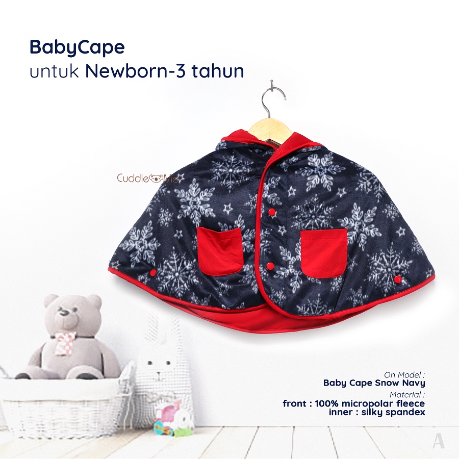CuddleMe BabyCape Jaket Bayi Balita SNI Nyaman BERGARANSI -  Jaket anak Cuddleme