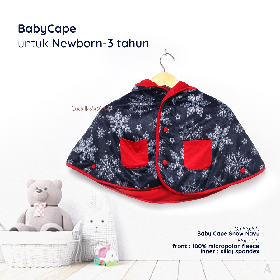 CuddleMe Baby Cape Jaket Bayi Balita SNI Nyaman Ergonomis BERGARANSI