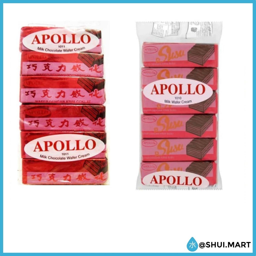 

APOLLO / APOLO BISKUIT BISCUIT WAFER WAFFER COKLAT CHOCOLATE / SUSU MILK