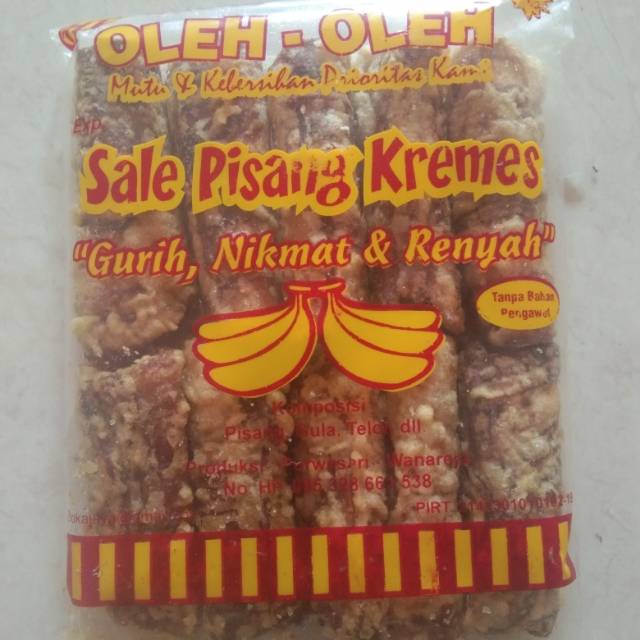 

Sale Pisang Khas Cilacap