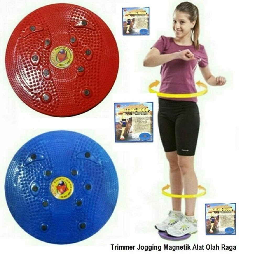 Trimmer Jogging Magnetic Nikita Body Plate Alat Pelangsing Tubuh Pengecil Perut - Random Colour