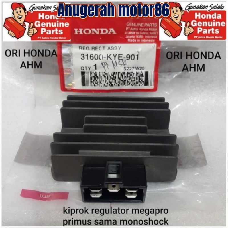 31600-KYE-901 kiprok megapro primus megapro monoshock ori Honda AHM